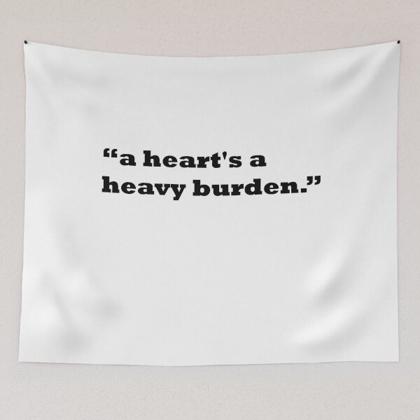 Item preview, A Heart's A Heavy Burden designed and sold by Tatus Brinal.