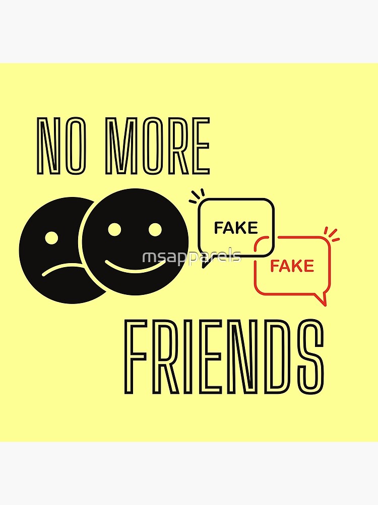 "Keine FakeFreunde mehr, keine FakeFreunde mehr, keine FakeFreunde