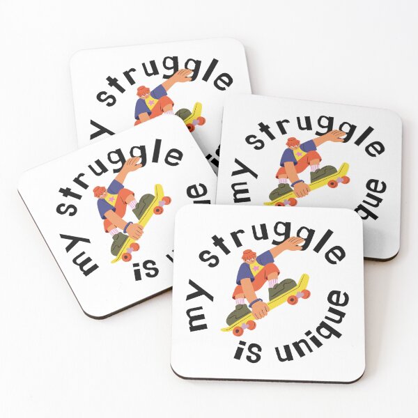 Item preview, My Struggle Is Unique designed and sold by TrippyHistory.