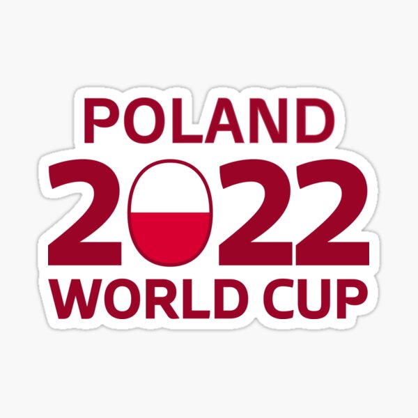 "POLAND world cup 2022" Sticker by ABDELHAKOUARDI Redbubble