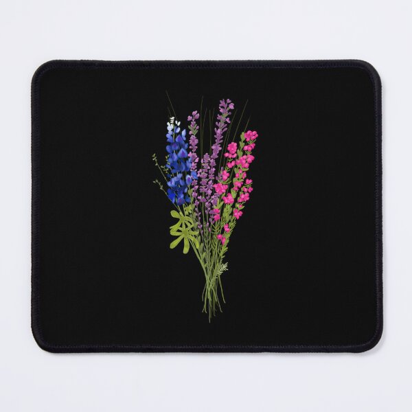 Item preview, subtle bi pride flowers designed and sold by yvettelottiebnp.