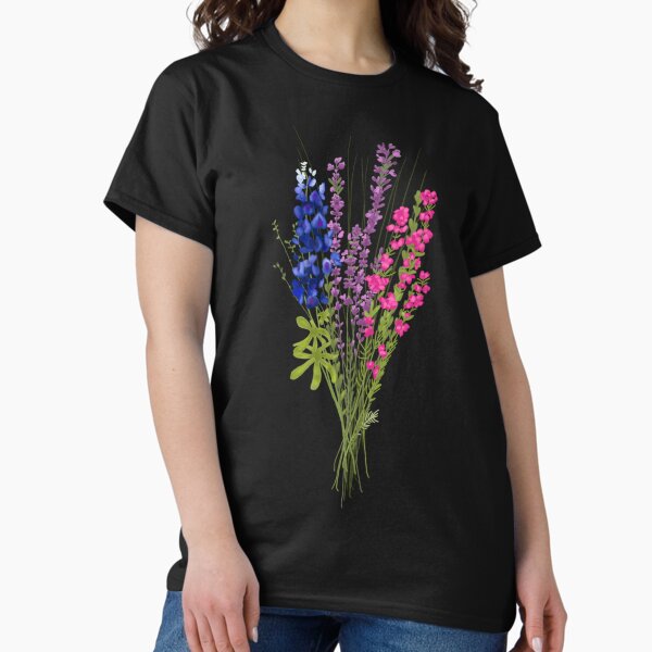 Item preview, subtle bi pride flowers designed and sold by yvettelottiebnp.