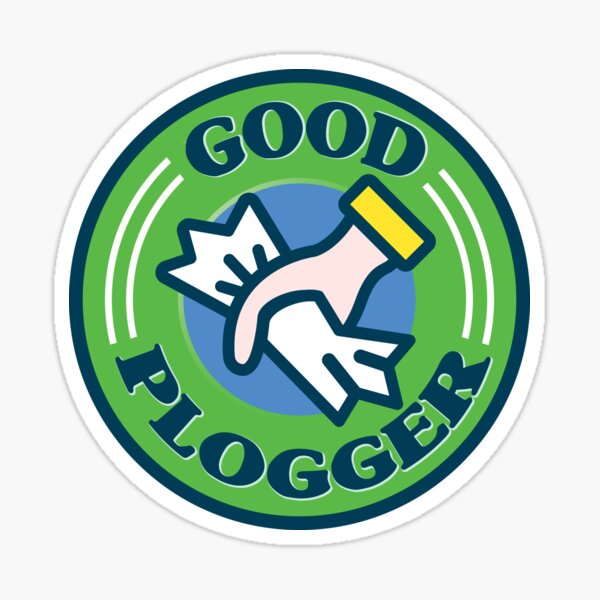 Good Plogger Sticker