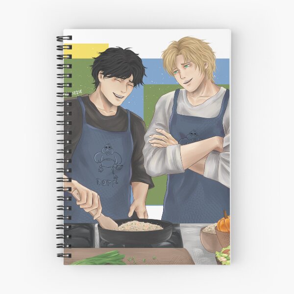Item preview, Ash and Eiji Cooking designed and sold by smollizzie.