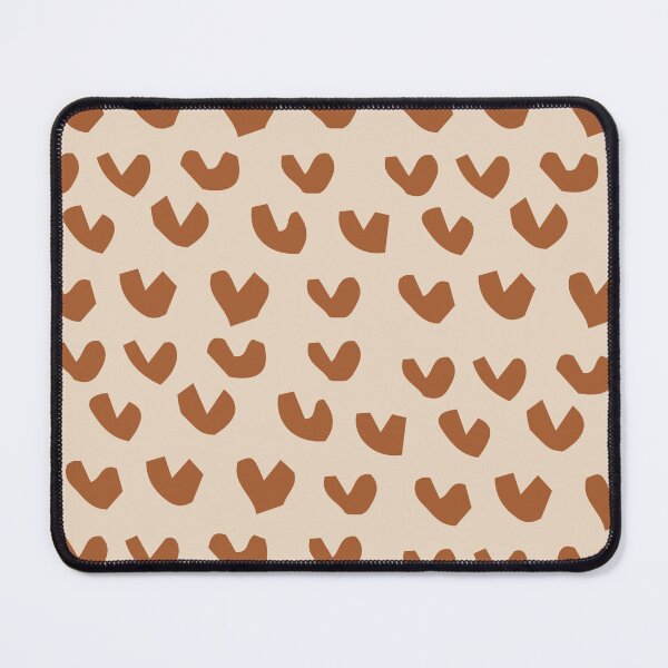 Item preview, Minimal Modern Abstract heart Shapes Warm Tones Design designed and sold by zedonee.