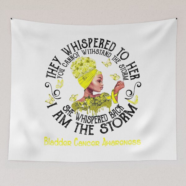 Item preview, Black Girl I Am The Storm Bladder Cancer Awareness designed and sold by Mnrshirley.