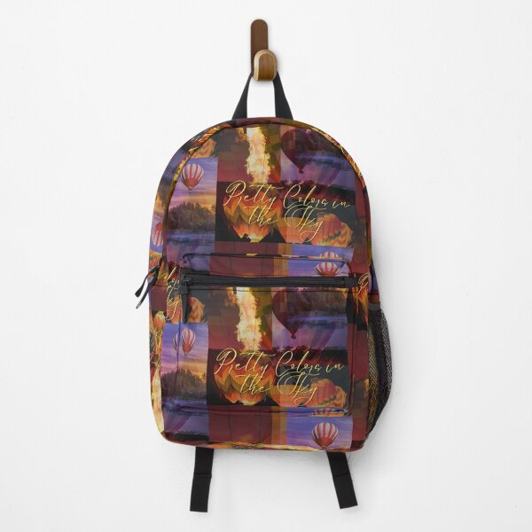 Item preview, Pretty Colors In The Sky Hot Air Balloons Colorful Digital Design designed and sold by EarthArtDesigns.