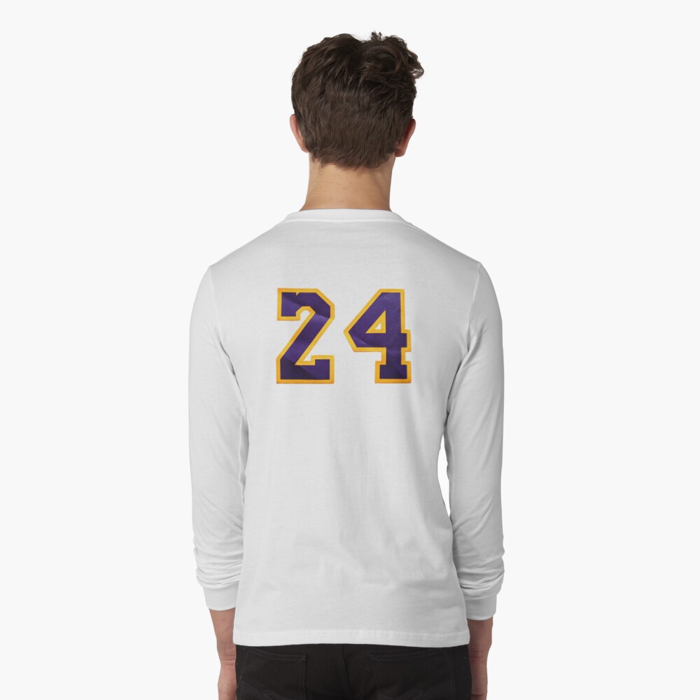 24 Kobe Lakers jersey number (Transparent) Mouse Pad for Sale by