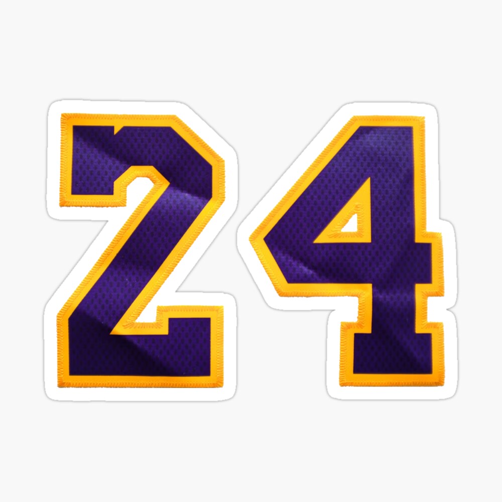 lakers jersey number 24