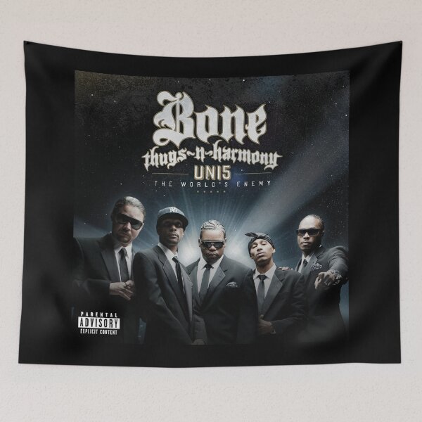 Item preview,  Bone Thugs-N-Harmony uni 5 the worlds enemy designed and sold by PamChaplin.