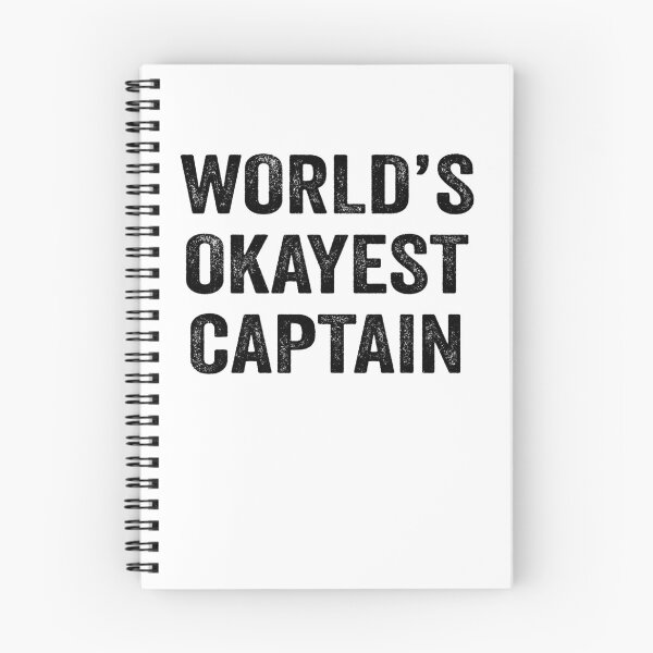 Item preview, World's Okayest captain Shirt, Funny captain Dad Husband Womens Boyfriend Birthday Christmas Gift idea designed and sold by xlnv.