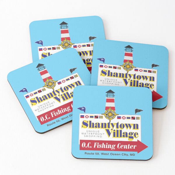 Item preview, Shantytown Village, Ocean CIty, MD designed and sold by TeeArcade84.