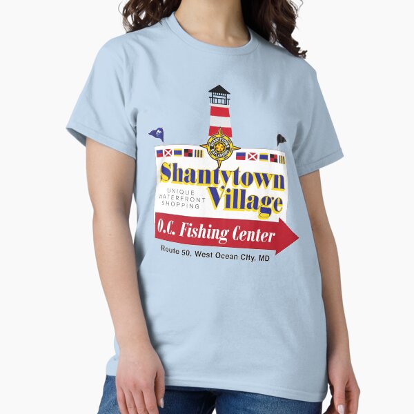 Item preview, Shantytown Village, Ocean CIty, MD designed and sold by TeeArcade84.