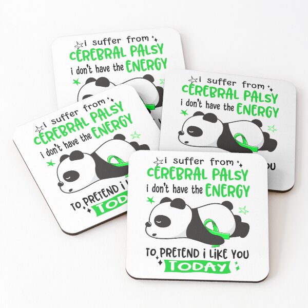 Item preview, Cerebral Palsy Awareness - I suffer from Cerebral Palsy i do not have the ENERGY to pretend i like you TODAY designed and sold by Hilten.