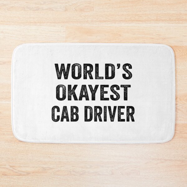 Item preview, World's Okayest cab driver Shirt, Funny cab driver Dad Husband Womens Boyfriend Birthday Christmas Gift idea designed and sold by xlnv.