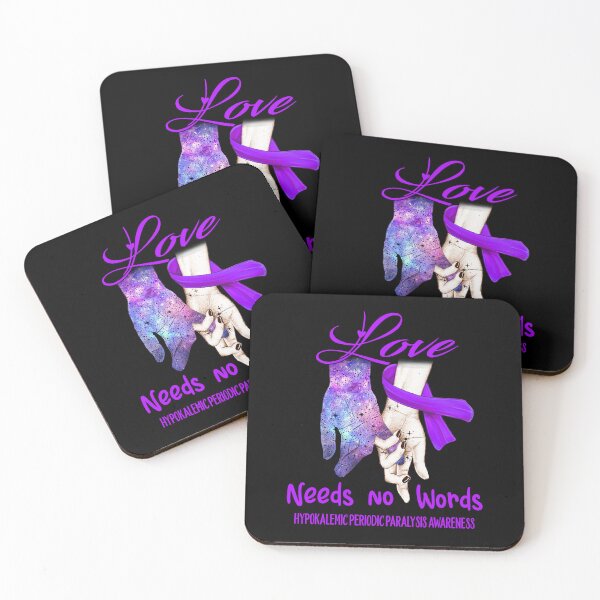 Item preview, Hypokalemic Periodic Paralysis Awareness - Love Needs No Words designed and sold by ArangoaStore.