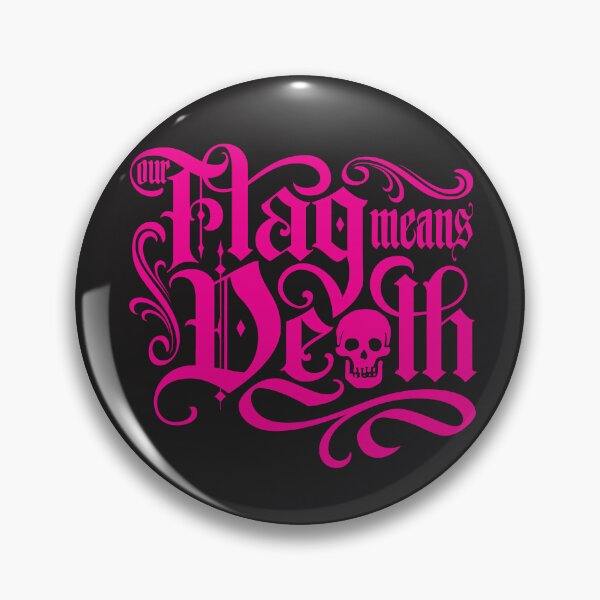 Item preview, Our Flag Means Death Logo Pink designed and sold by AliceCorsairs.