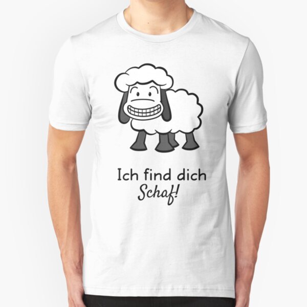 Ich find dich Schaf! Slim Fit T-Shirt