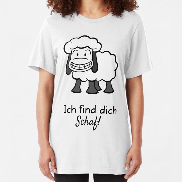 Ich find dich Schaf! Slim Fit T-Shirt