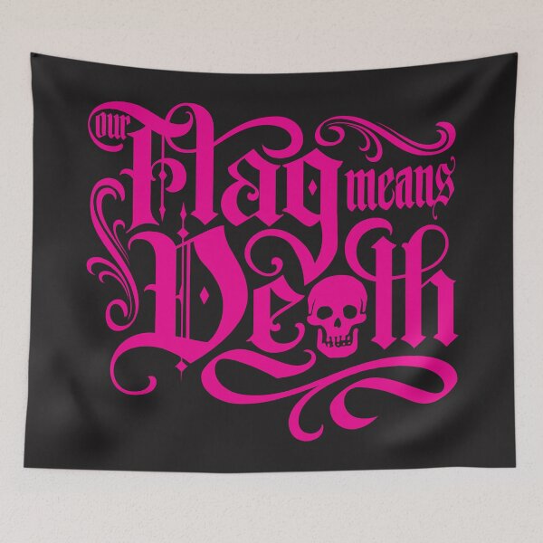 Item preview, Our Flag Means Death Logo Pink designed and sold by AliceCorsairs.