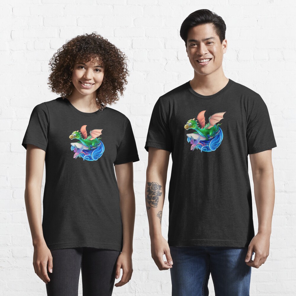 surf dragon t shirt