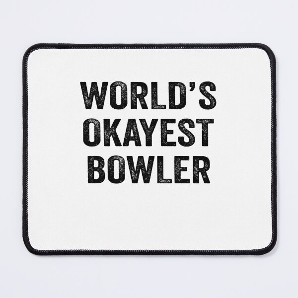 Item preview, World's Okayest bowler Shirt, Funny bowler Dad Husband Womens Boyfriend Birthday Christmas Gift idea designed and sold by xlnv.