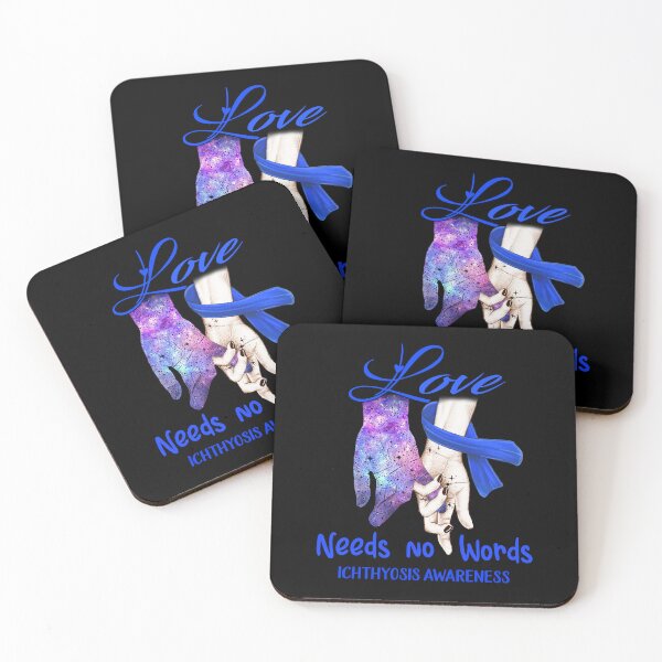 Item preview, Ichthyosis Awareness - Love Needs No Words designed and sold by ArangoaStore.
