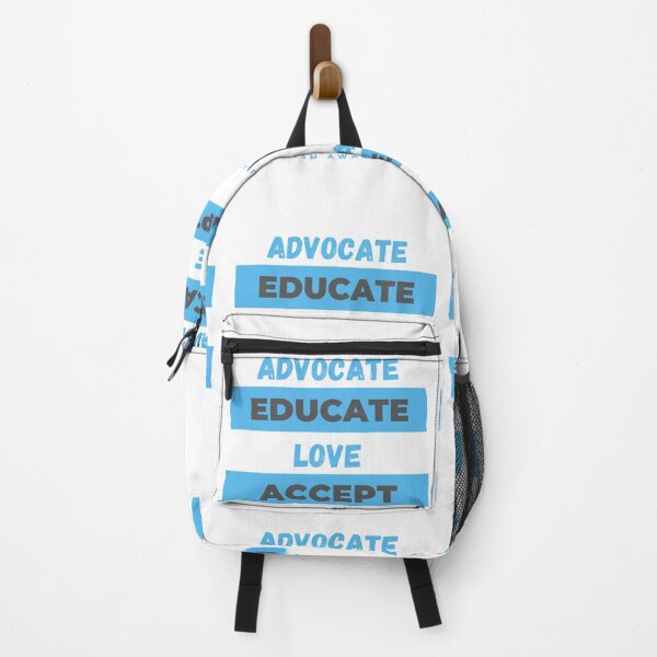 Item preview, ADVOCATE EDUCATE LOVE ACCEPT AUTISM AWARENESS T-shirt designed and sold by Ssirshop.