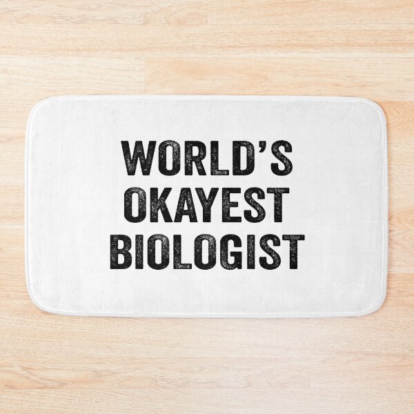 Item preview, World's Okayest biologist Shirt, Funny biologist Dad Husband Womens Boyfriend Birthday Christmas Gift idea designed and sold by xlnv.
