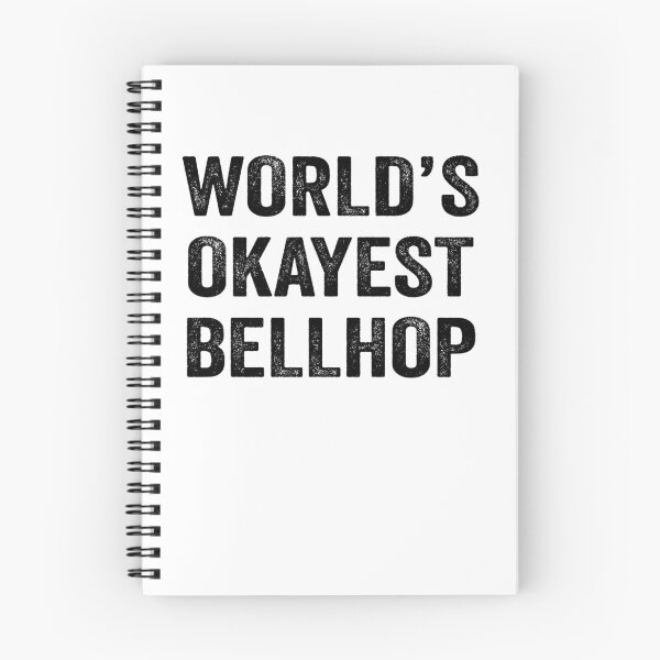 Item preview, World's Okayest bellhop Shirt, Funny bellhop Dad Husband Womens Boyfriend Birthday Christmas Gift idea designed and sold by xlnv.