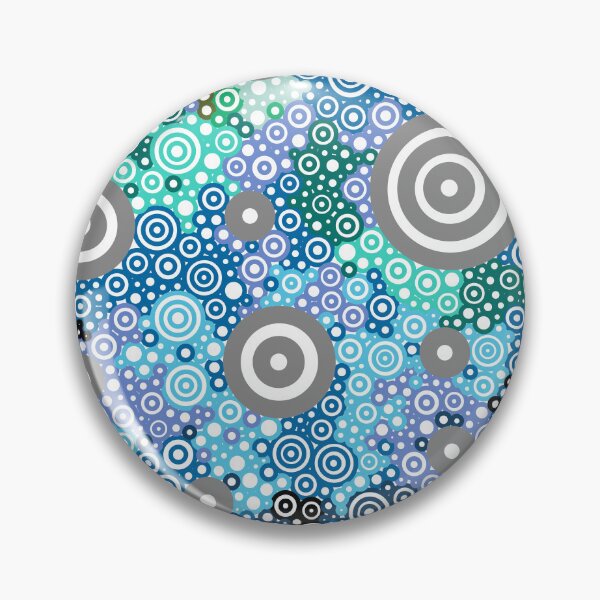 Item preview, Abstract Circular Blue Colored Light designed and sold by Pierre Bernard Jr.