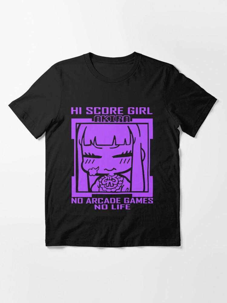 Cute Gifts Hi Score Girl Oono Akira No Arcade Games No Life | Essential  T-Shirt