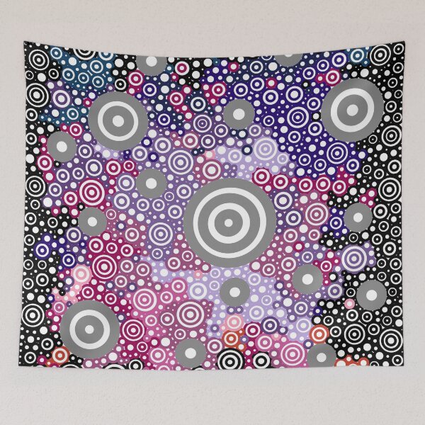 Item preview, Abstract Circular Violet Colored Light designed and sold by Pierre Bernard Jr.