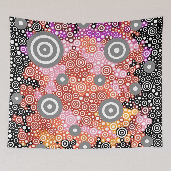 Item preview, Abstract Circular Red Colored Light designed and sold by Pierre Bernard Jr.