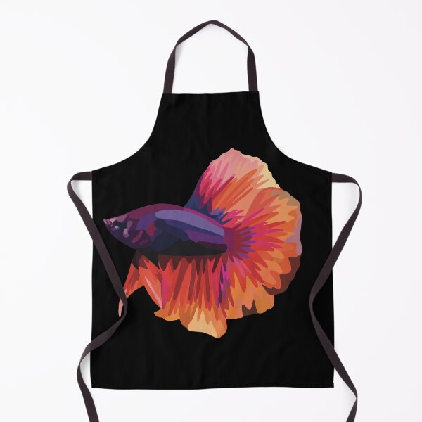 Item preview, Sunset Colored Betta Fish - Digital Art designed and sold by TLGdrawings.