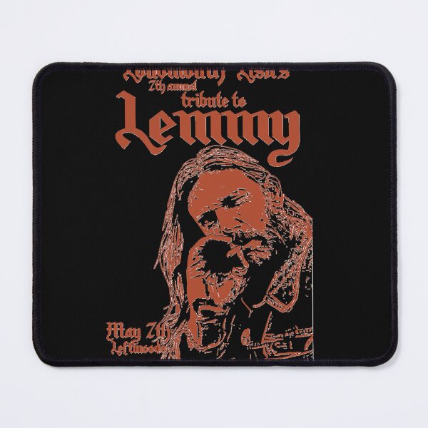 Item preview, 7th Annual Lemmy Tribute Orange On Black   designed and sold by MichaelannNewma.
