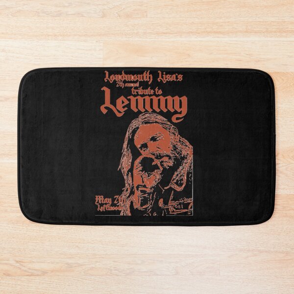Item preview, 7th Annual Lemmy Tribute Orange On Black   designed and sold by MichaelannNewma.