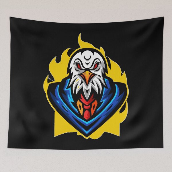 Item preview, Cartoon Vulture Logo For Gamer   designed and sold by MichaelannNewma.