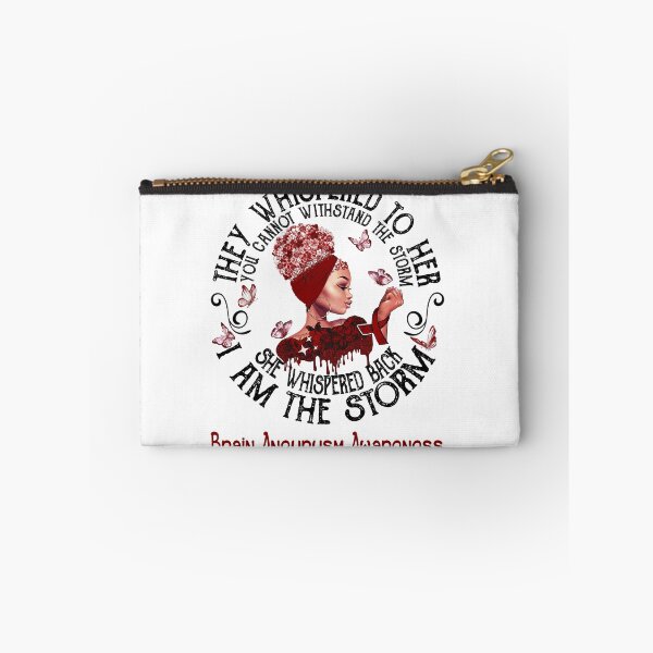 Item preview, Black Girl I Am The Storm Brain Aneurysm Awareness designed and sold by Mnrshirley.