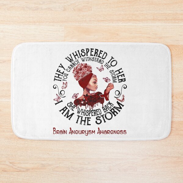 Item preview, Black Girl I Am The Storm Brain Aneurysm Awareness designed and sold by Mnrshirley.