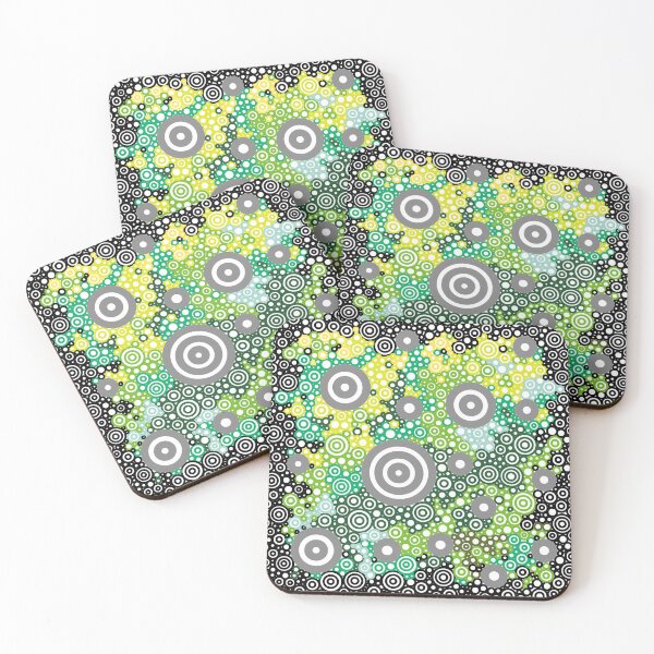 Item preview, Abstract Circular Green Colored Light designed and sold by Pierre Bernard Jr.