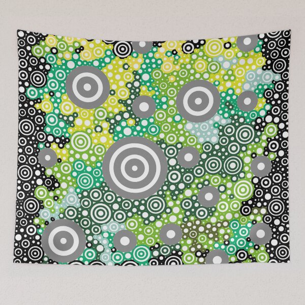 Item preview, Abstract Circular Green Colored Light designed and sold by Pierre Bernard Jr.