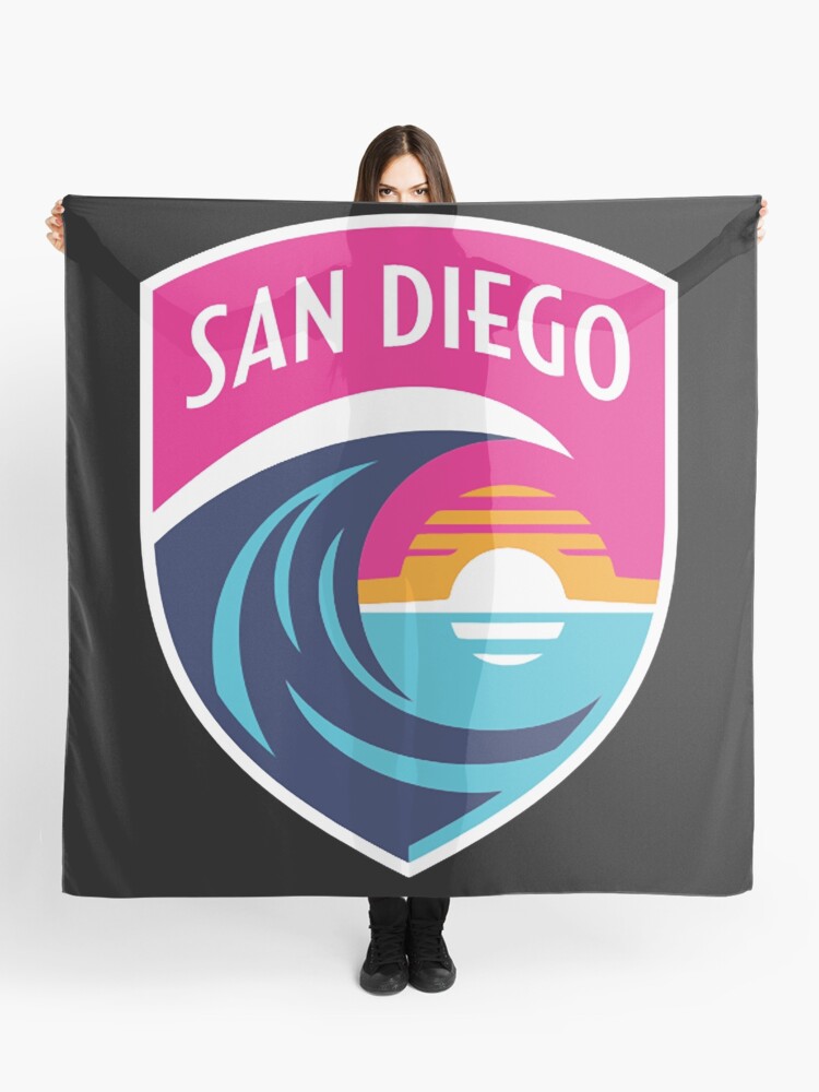 San Diego Wave Nike Soccer Scarf.