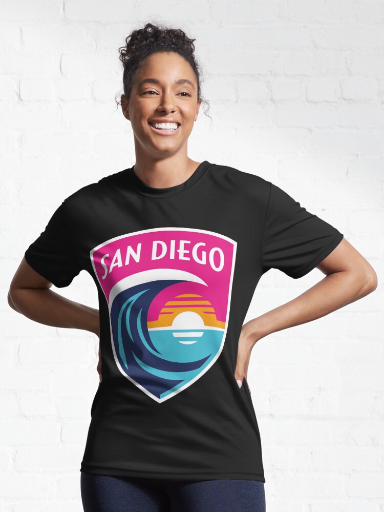 San Diego Wave FC Active T Shirt sold by Inhaler Hunched SKU