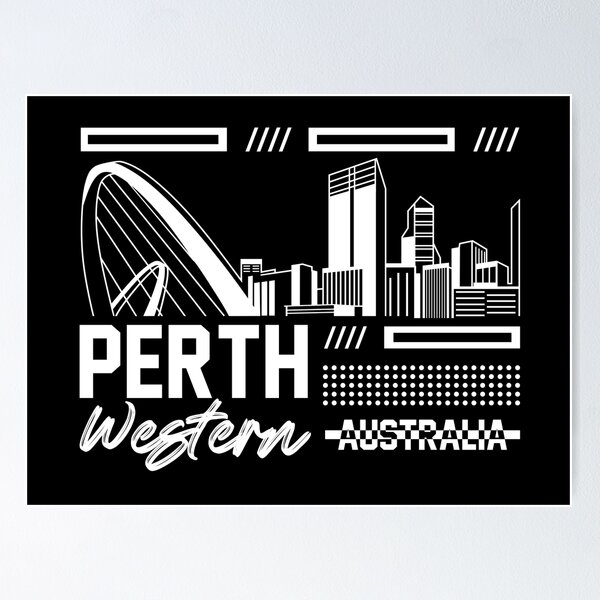 Item preview, City Perth Australia designed and sold by Astralia.