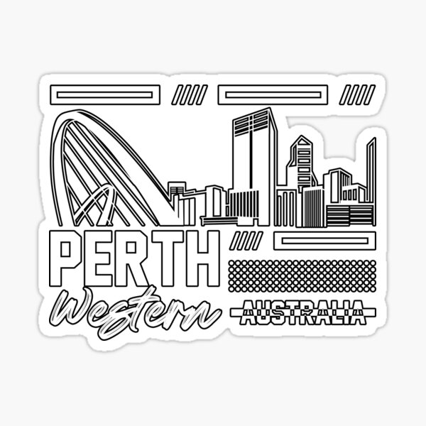 Item preview, City Perth Australia designed and sold by Astralia.