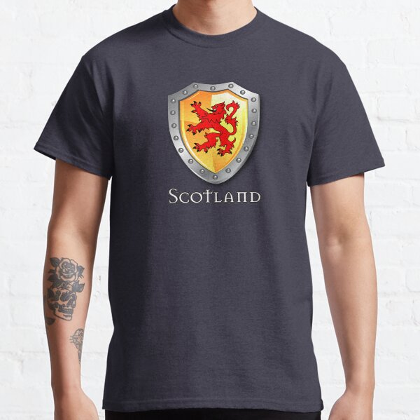 Scotland Lion Rampant Shield Classic T-Shirt