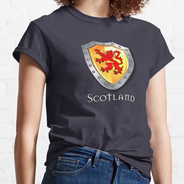 Scotland Lion Rampant Shield Classic T-Shirt