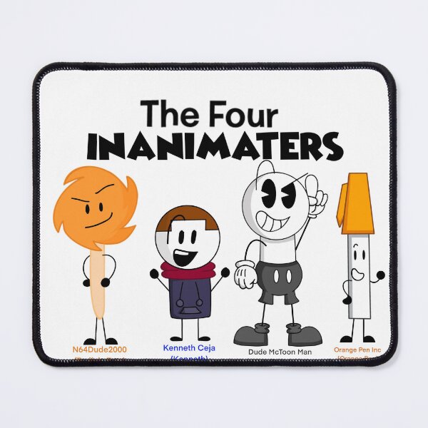 Item preview, The Four INANIMATERS designed and sold by Orange Pen.