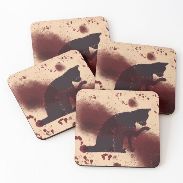 Item preview, Bloody Cat Flag designed and sold by AliceCorsairs.